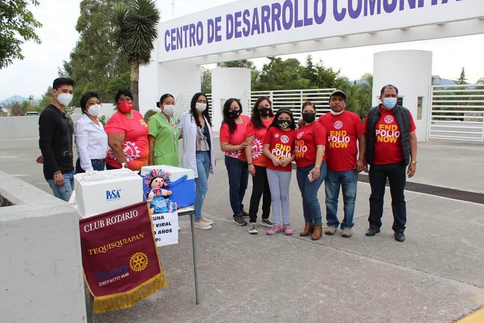 Obra de servicio Rotary Tequisquiapan